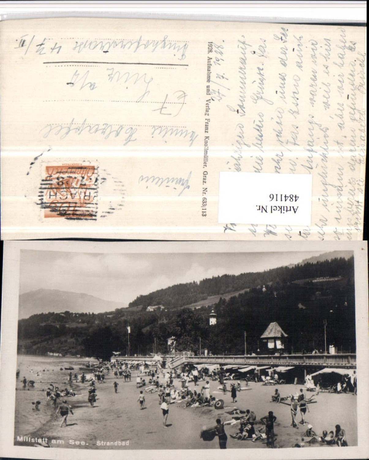 484116,Millstatt am See Strandbad Strandleben