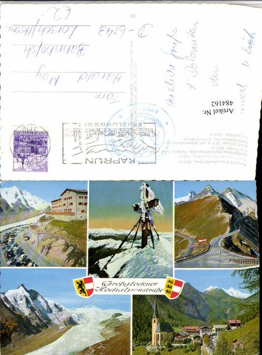 484162,Großglockner-Hochalpenstraße b. Heiligenblut Mehrbildkarte