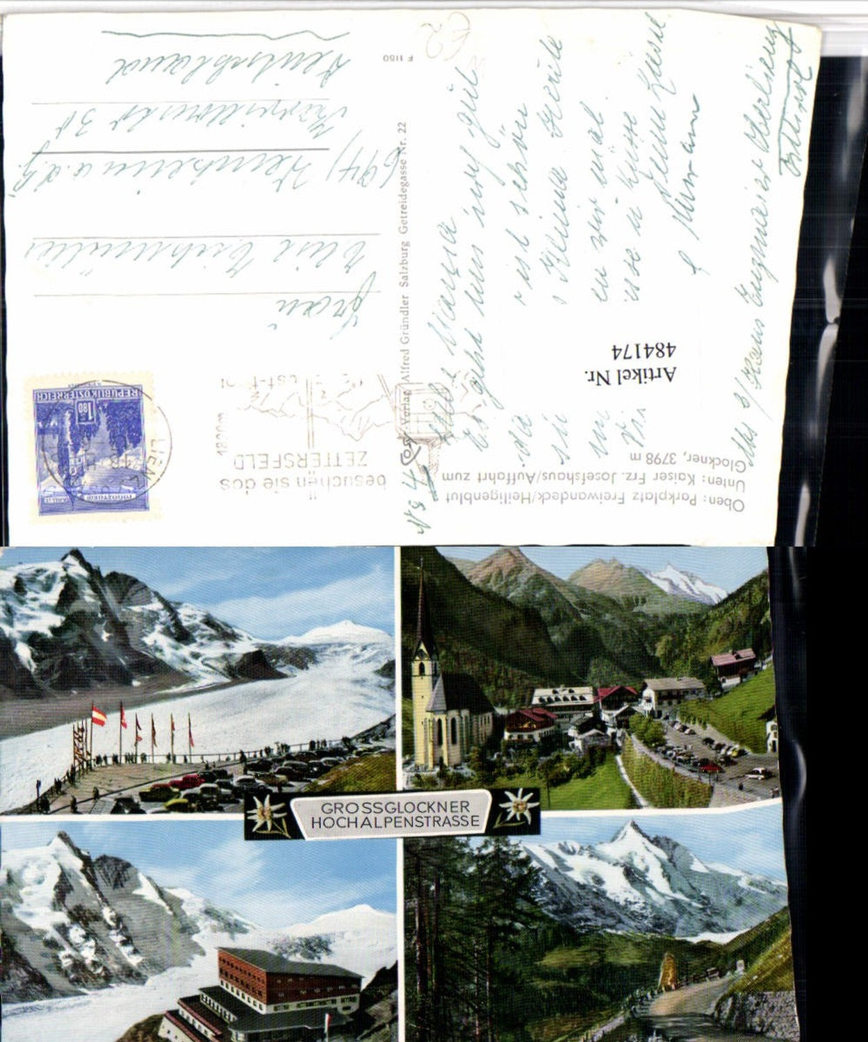 484174,Großglockner-Hochalpenstraße b. Heiligenblut Mehrbildkarte