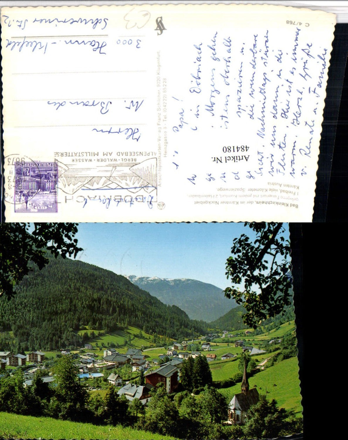 484180,Bad Kleinkirchheim Totale Bergkulisse