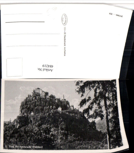 484219,Burg Hochosterwitz b. St. Georgen am Längsee
