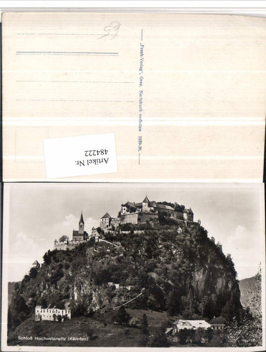 484222,Schloss Burg Hochosterwitz b. St. Georgen am Längsee