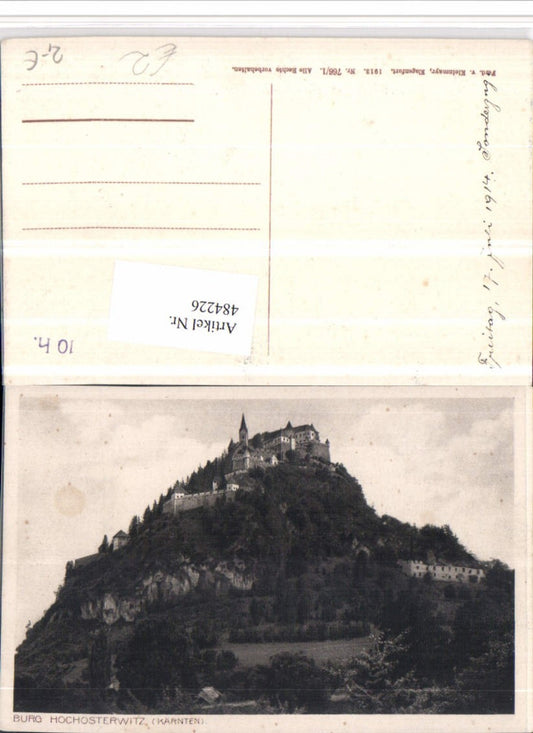484226,Burg Hochosterwitz b. St. Georgen am Längsee