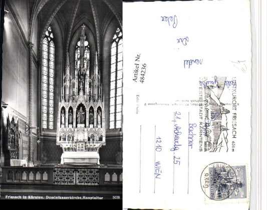 484236,Friesach Dominikanerkirche Kirche Hauptaltar