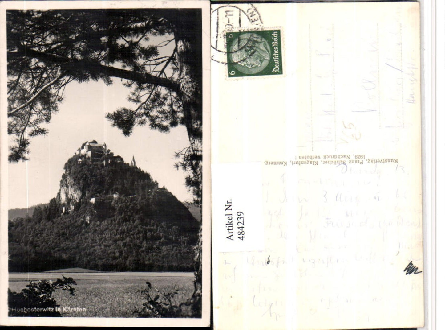 484239,Burg Hochosterwitz b. St. Georgen am Längsee pub F. Schilcher