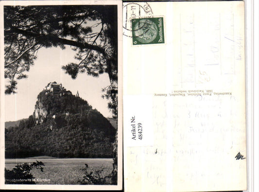 484239,Burg Hochosterwitz b. St. Georgen am Längsee pub F. Schilcher