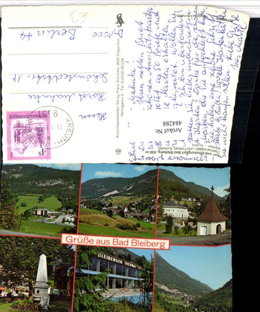 484288,Bad Bleiberg Totale Thermalbad Mehrbildkarte
