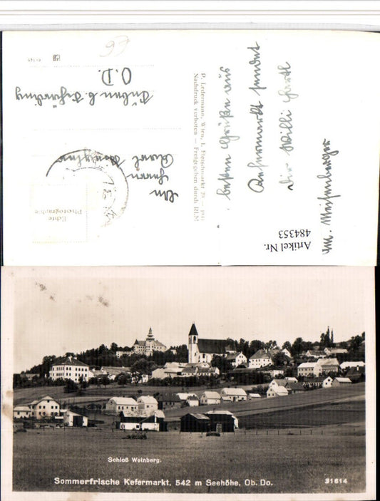 484353,Kefermarkt Totale m. Schloss Weinberg