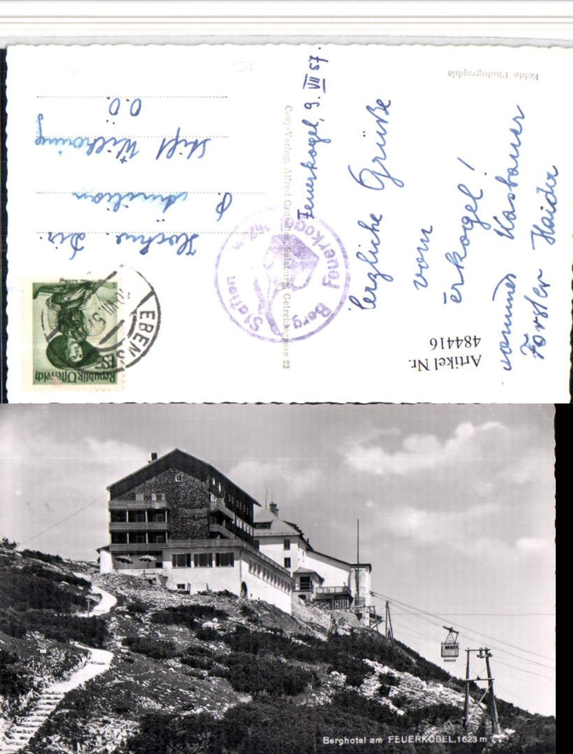 484416,Berghotel am Feuerkogel b. Ebensee Seilbahn