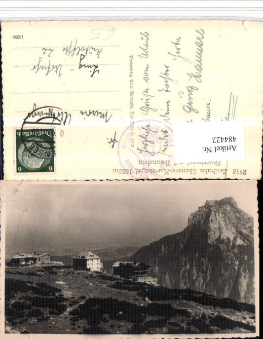 484422,Seilbahn Ebensee Feuerkogel Bergstation