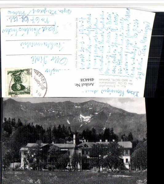 484438,Bad Ischl Kur- u. Erholungsheim Bergkulisse pub Cosy