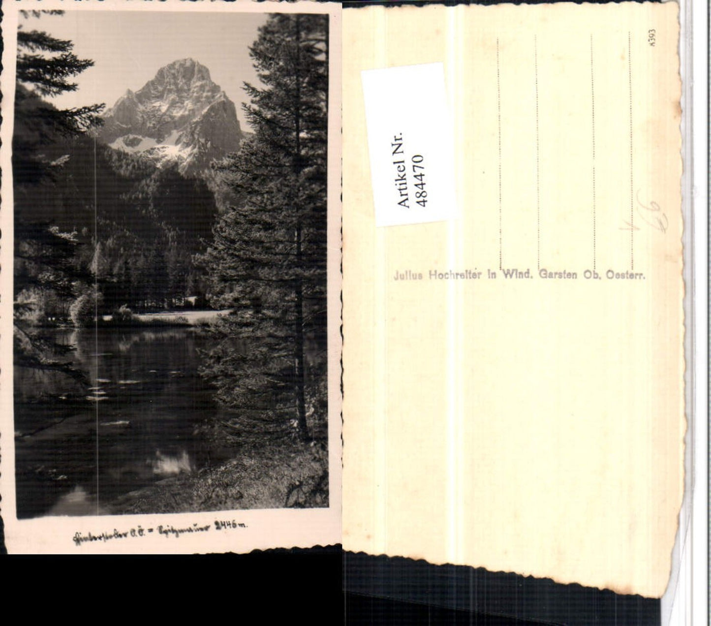 484470,Hinterstoder Spitzmauer Bergkulisse pub Foto Hochreiter