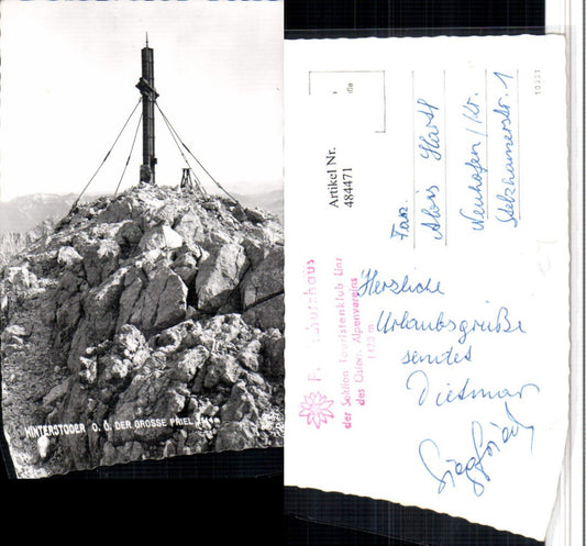 484471,Hinterstoder Großer Priel Gipfelkreuz pub Foto Oth