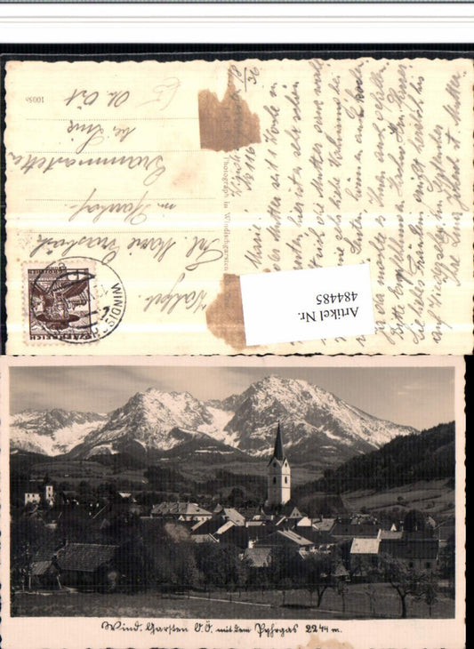 484485,Windischgarsten Totale m. Pyhrgas Bergkulisse