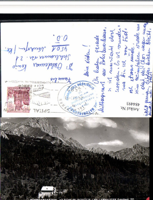 484493,Pyhrgasgatterl b. Spital m. Scheiblingstein Bergkulisse pub Foto Hackl 163