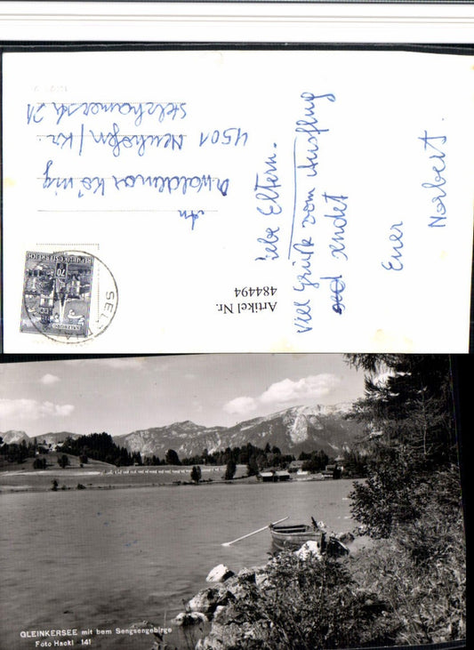 484494,Gleinkersee See b. Spital am Pyhrn Bergkulisse pub Foto Hackl 141