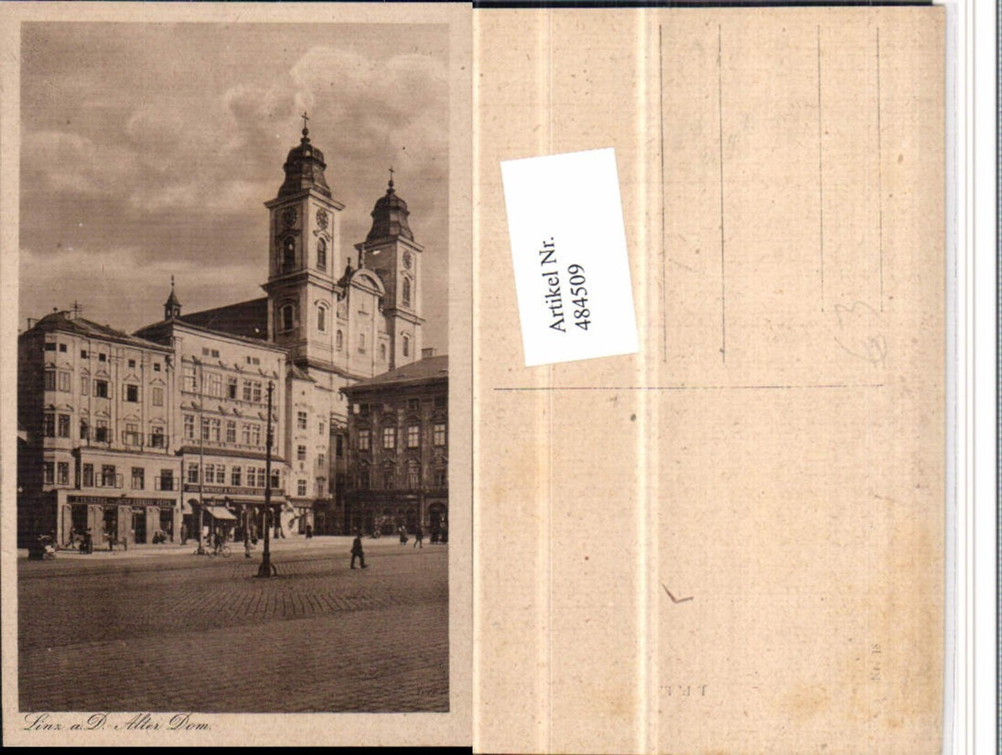 484509,Linz an d. Donau Alter Dom Kirche