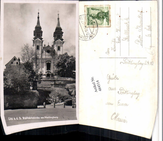 484514,Linz an d. Donau Wallfahrtskirche Kirche am Pöstlingberg