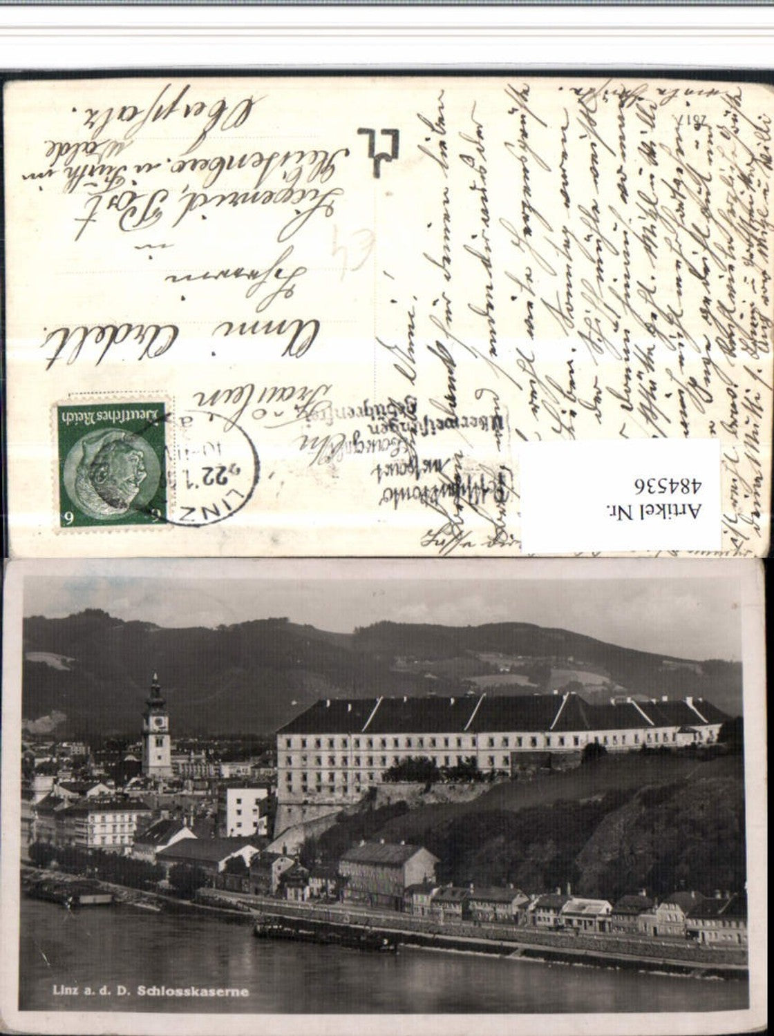 484536,Linz an d. Donau Schlosskaserne Gebäude