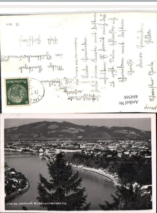 484566,Linz an d. Donau Totale von Freinberg