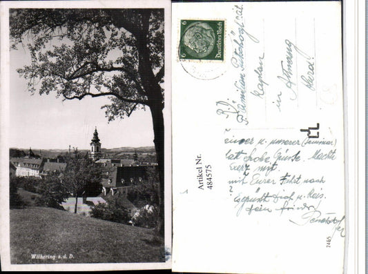 484575,Wilhering an d. Donau Teilansicht Stift