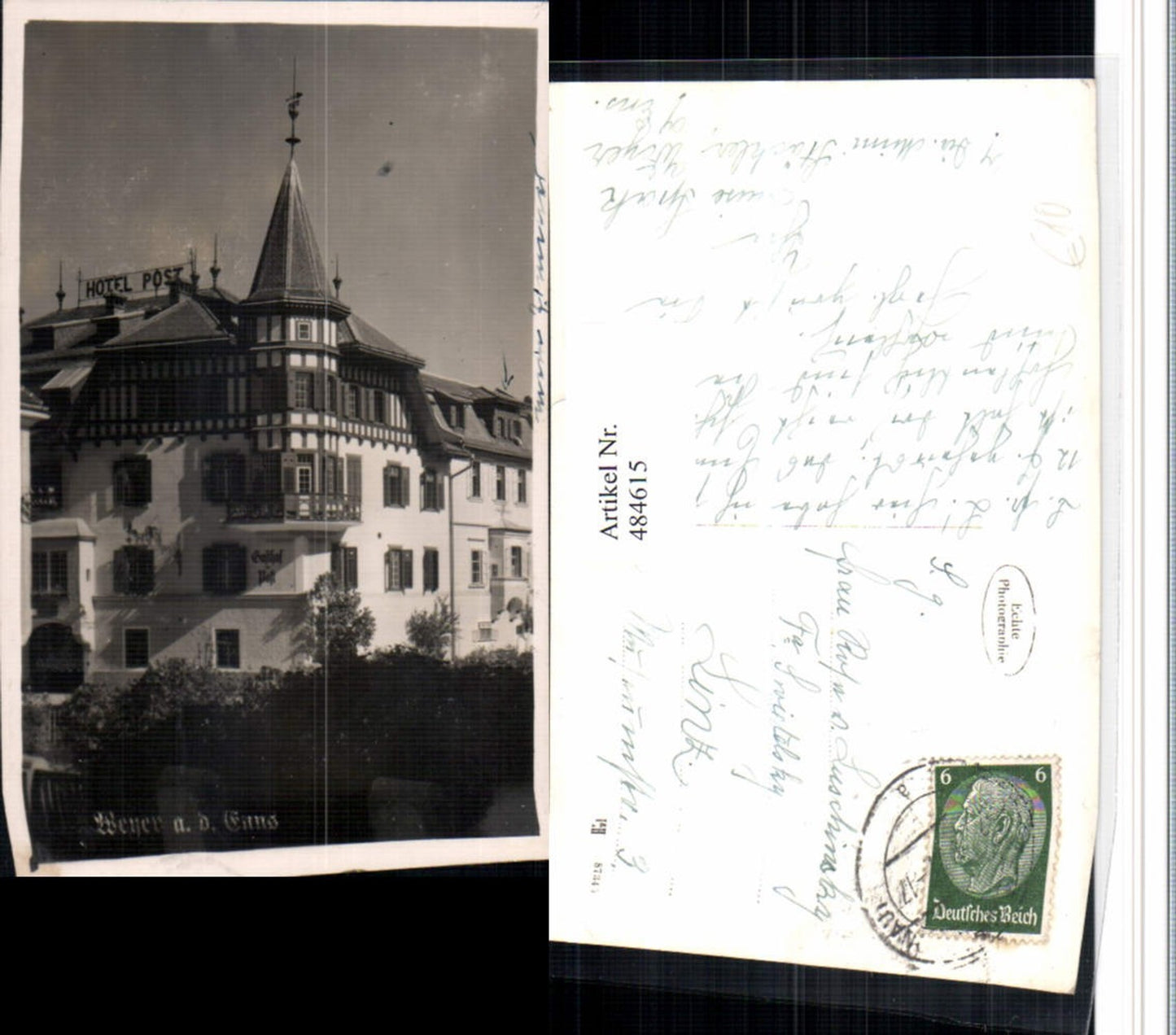 484615,Weyer an d. Enns Hotel Post Erker