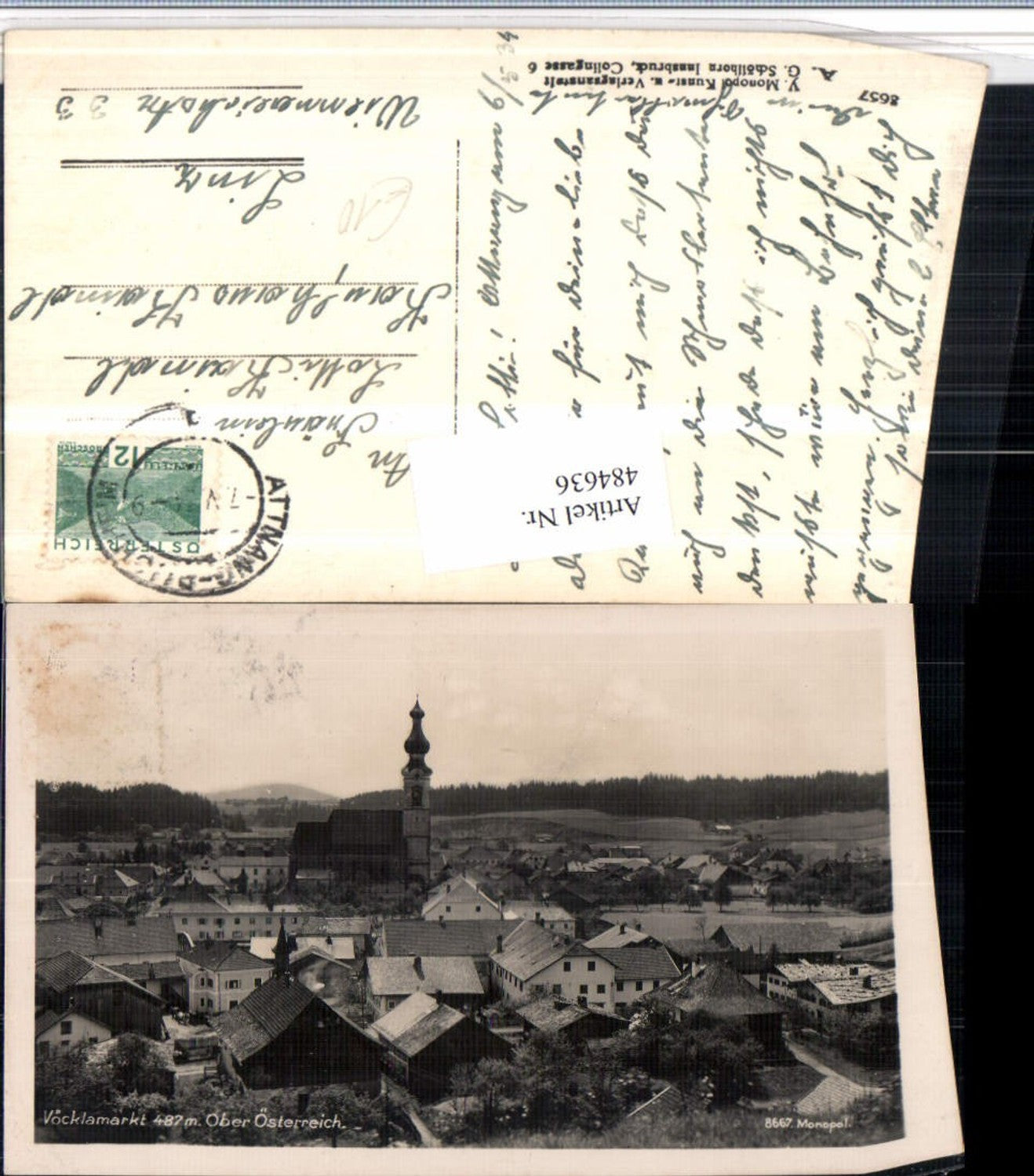484636,Vöcklamarkt Totale Kirche