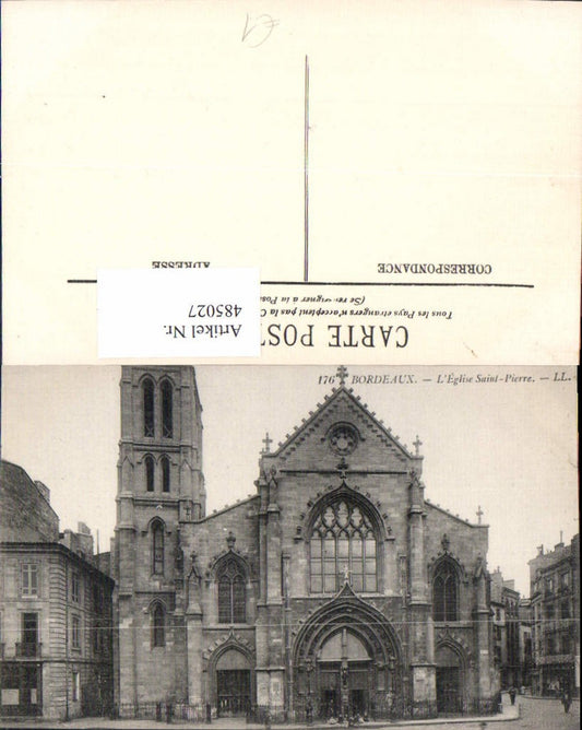 485027,Kirche Bordeaux L Eglise Saint-Pierre