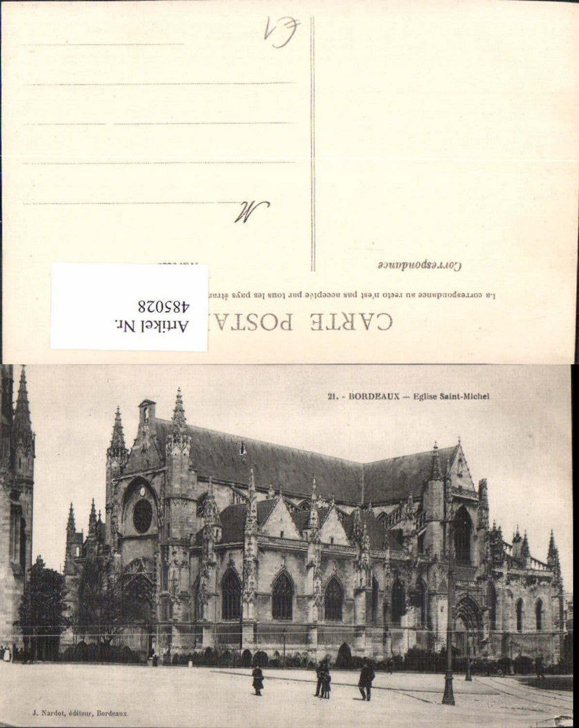 485028,Kirche Bordeaux Eglise Saint-Michel