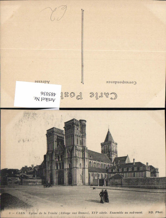 485036,Kirche Caen Eglise de la Trinite Abbaye aux Dames