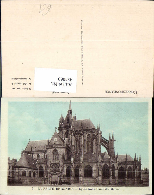 485060,Kirche La Ferte-Bernard Eglise Notre-Dame des Marnais