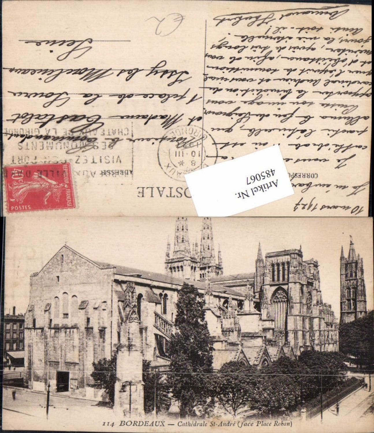 485067,Kirche Bordeaux Cathedrale St-Andre Kathedrale