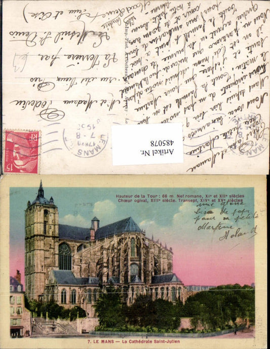485078,Kirche Le Mans La Cathedrale Saint-Julien Kathedrale