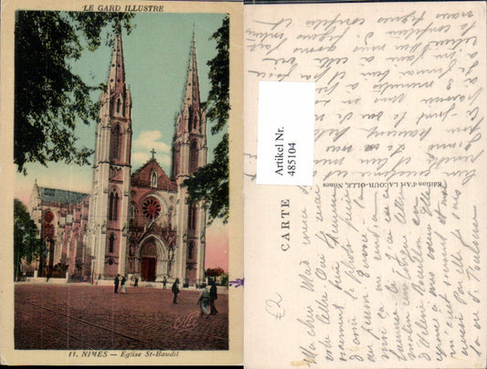 485104,Kirche Nimes Eglise St-Baudil