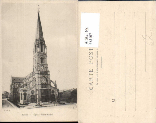 485107,Kirche Reims Eglise Saint-Andre
