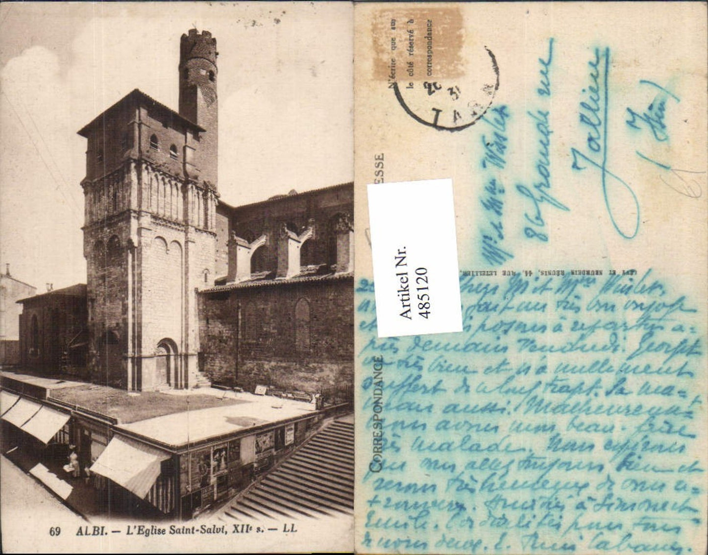 485120,Kirche Albi L Eglise St Salvi