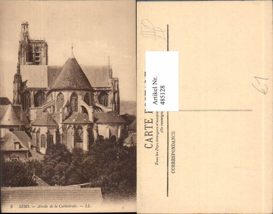 485128,Kirche Sens Abside de la Cathedrale Kathedrale