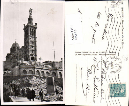 485145,Kirche Marseille Notre Dame de la Garde