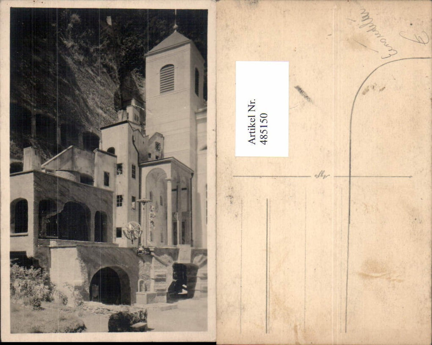 485150,Foto Ak Einsiedlerei Kirche