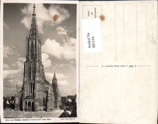 485154,Kirche Ulm a. Donau Münster