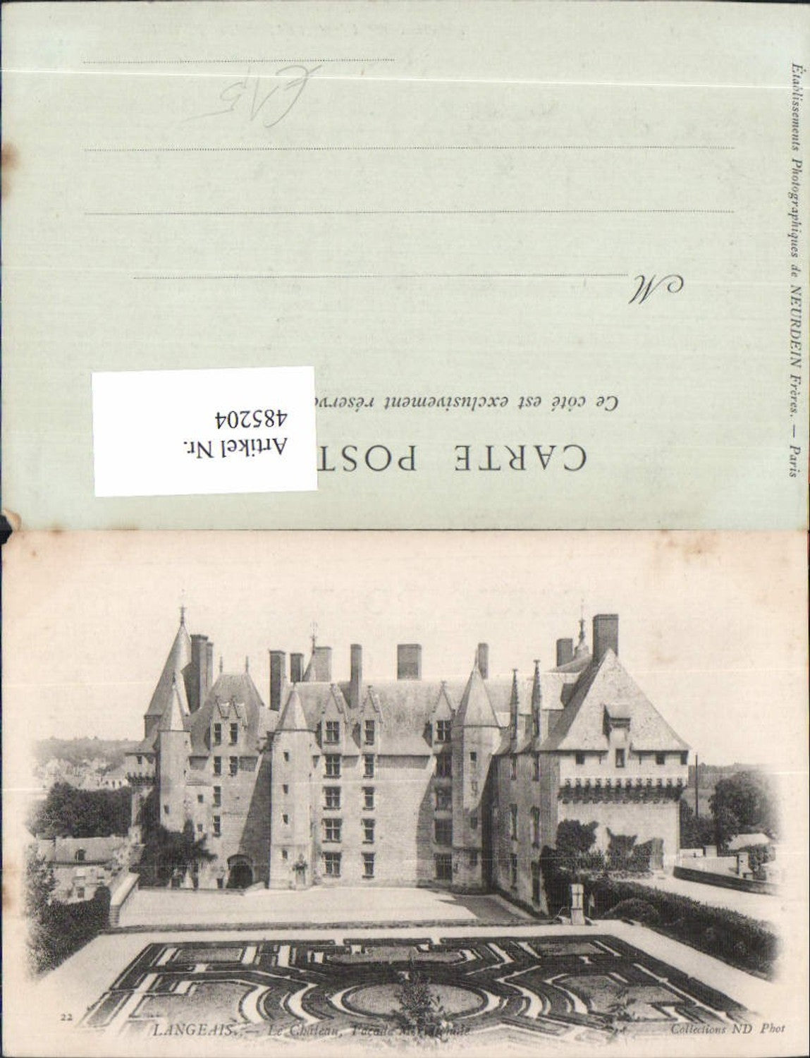 485204,Schloss Langeais Le Chateau