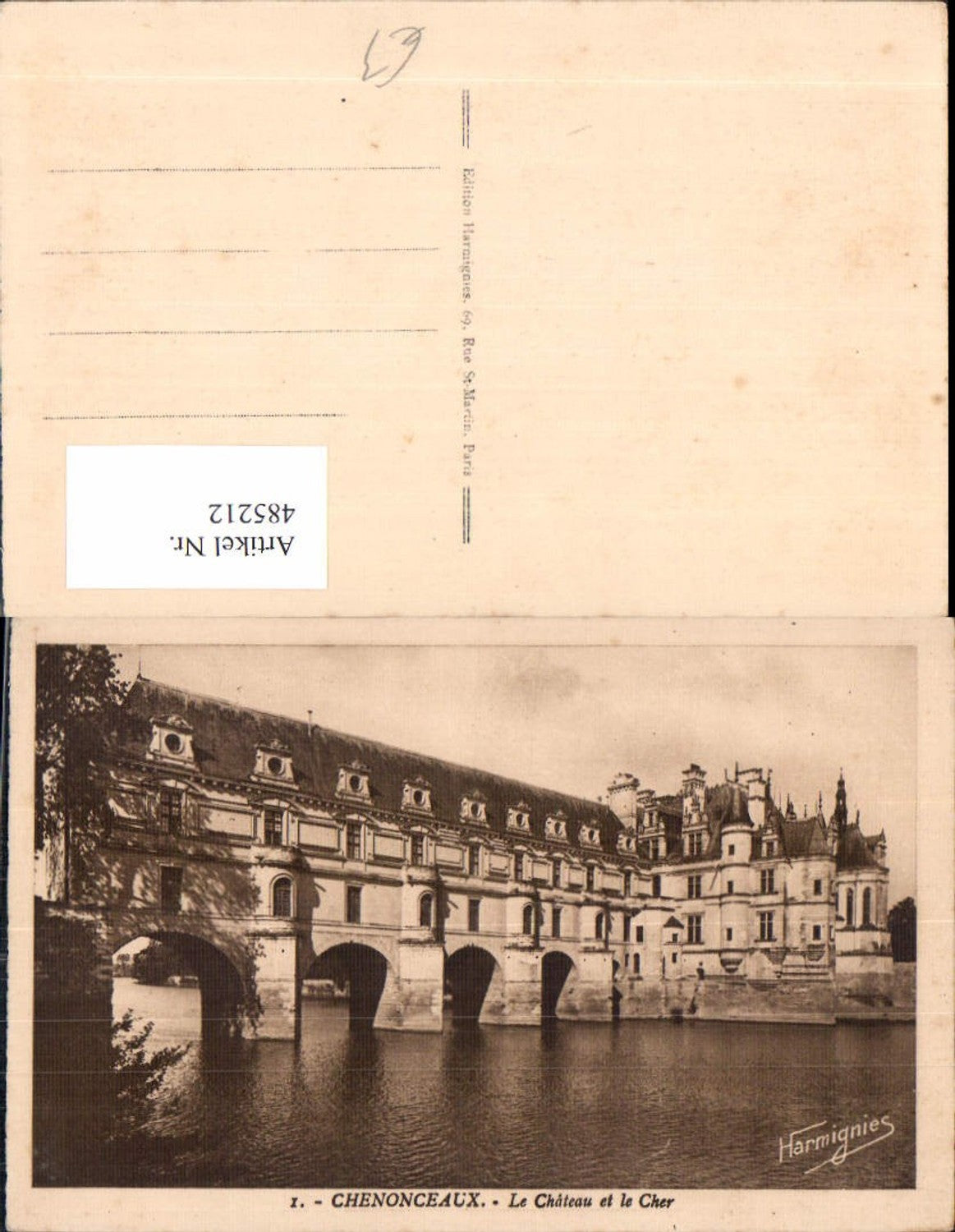 485212,Schloss Chenonceaux Le Chateau et le Cher