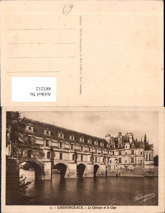 485212,Schloss Chenonceaux Le Chateau et le Cher