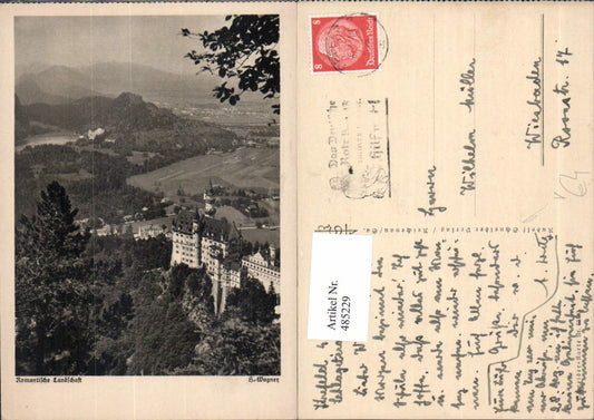 485229,Schloss Neuschwanstein Romantische Landschaft Schwangau pub Rudolf Schneider