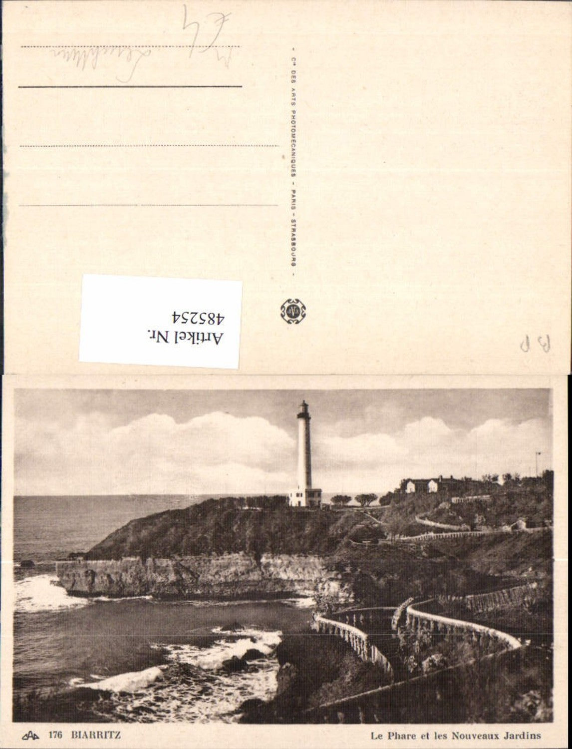 485254,Leuchtturm Biarritz Le Phare et les Nouveaux Jardins