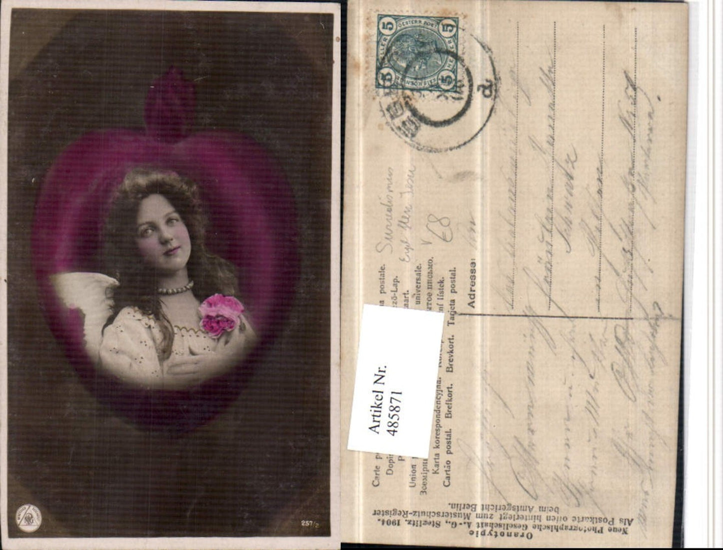 485871,Surrealismus Engel Herz Jesu pub NPG 257/2