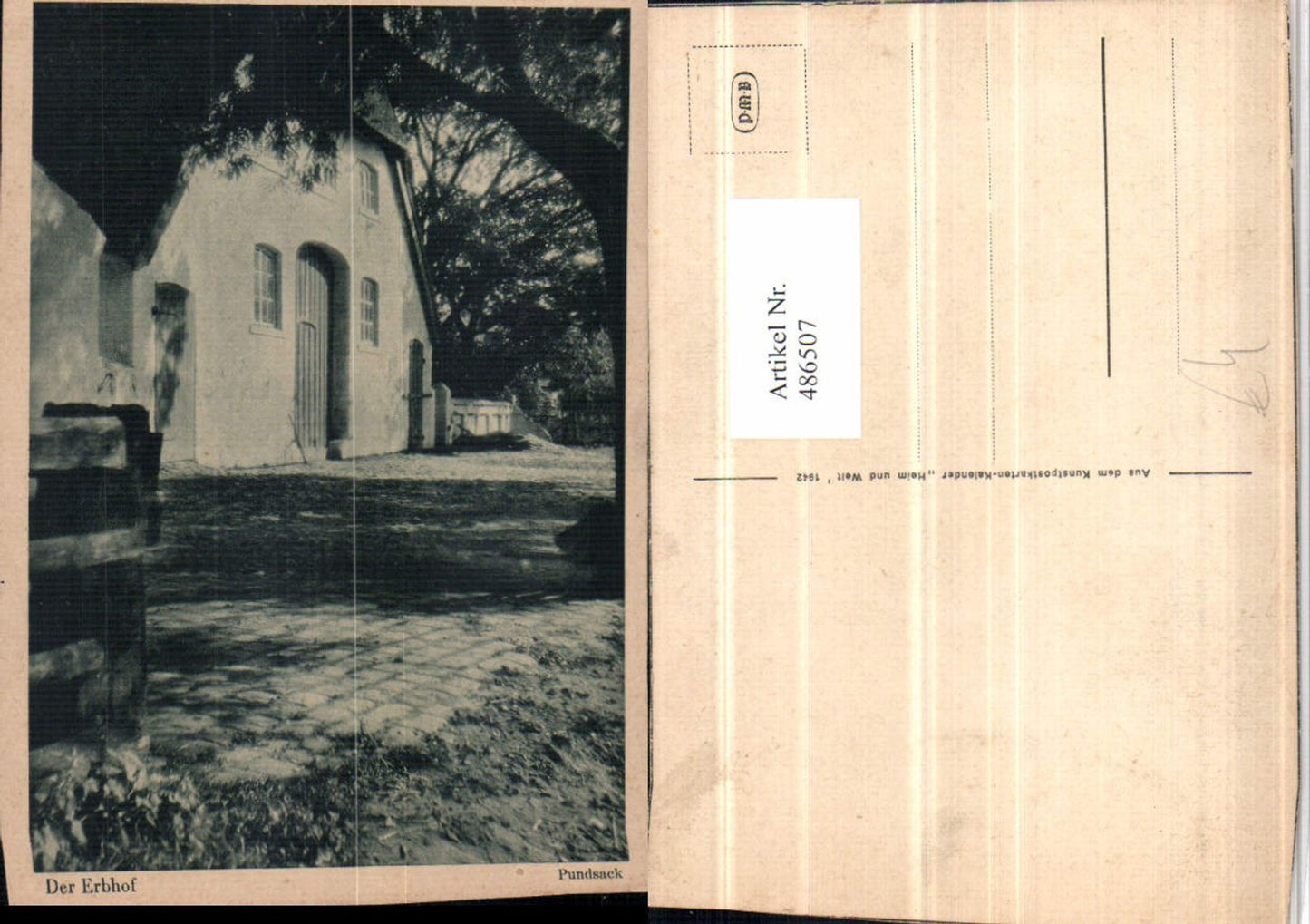 486507,Fotokunst Pundsack Der Erbhof Haus pub Heim und Welt
