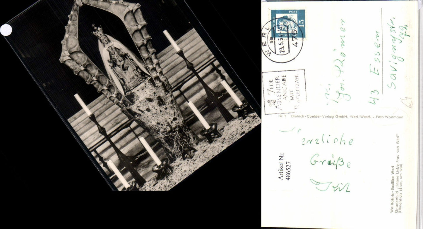 486527,Fotokunst Wortmann 1 Kirche Werl Gnadenbild pub Dietrich Coelde