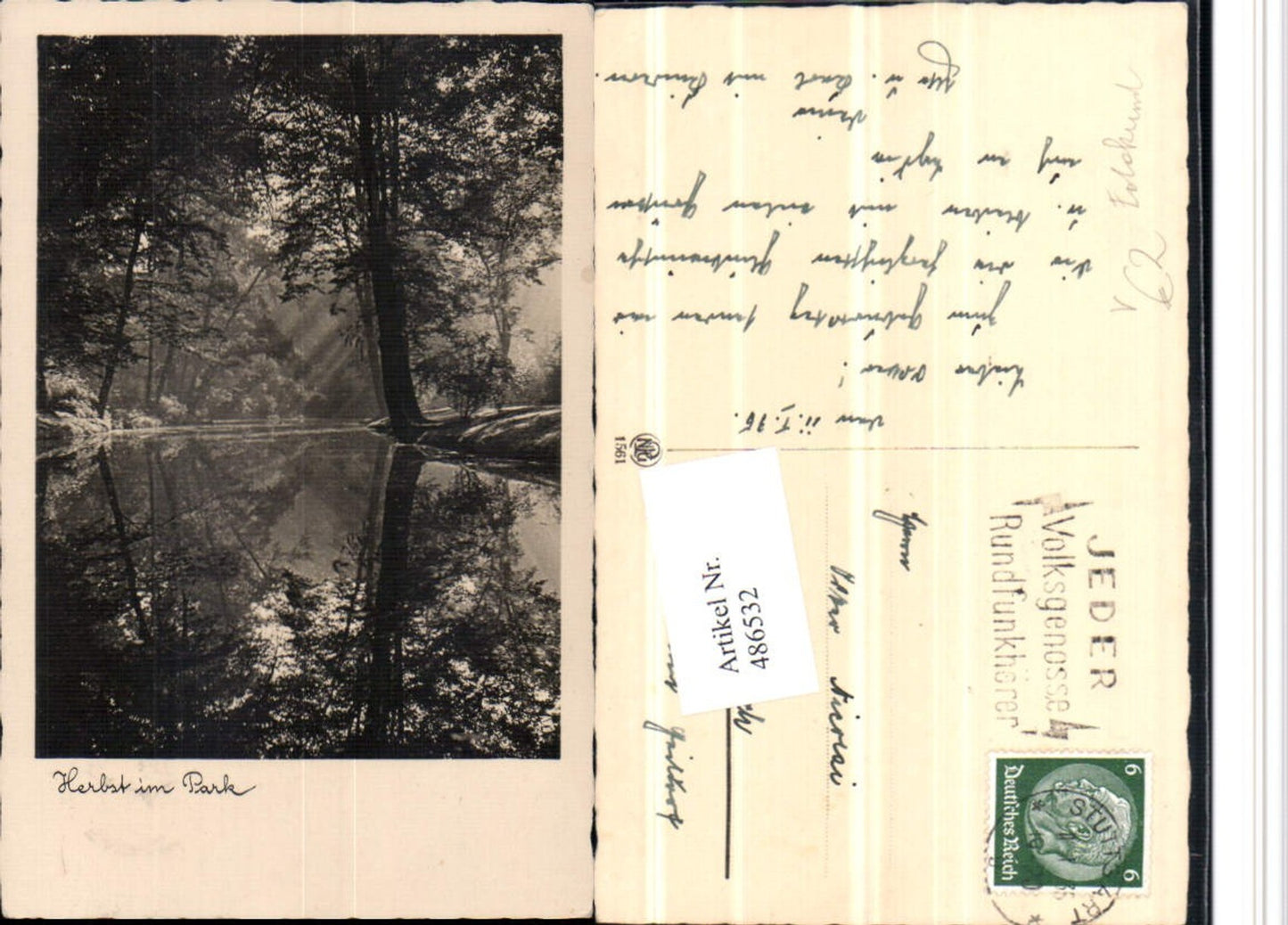 486532,NPG 1561 Fotokunst Herbst im Park Partie