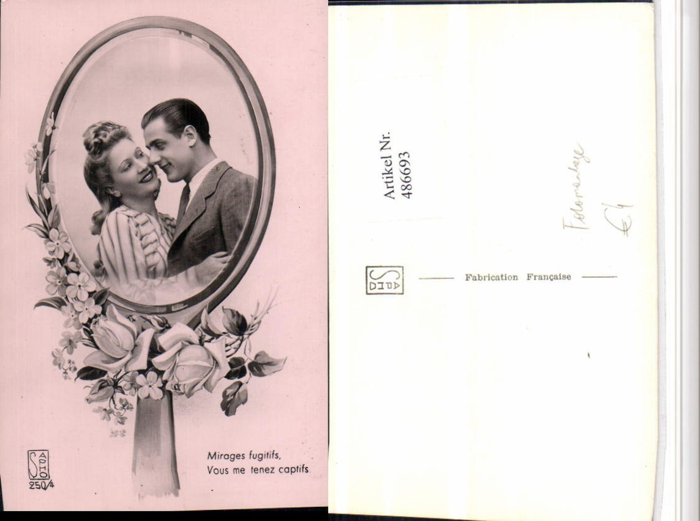 486693,Fotomontage Liebe Paar Passepartout Spiegel Spruch